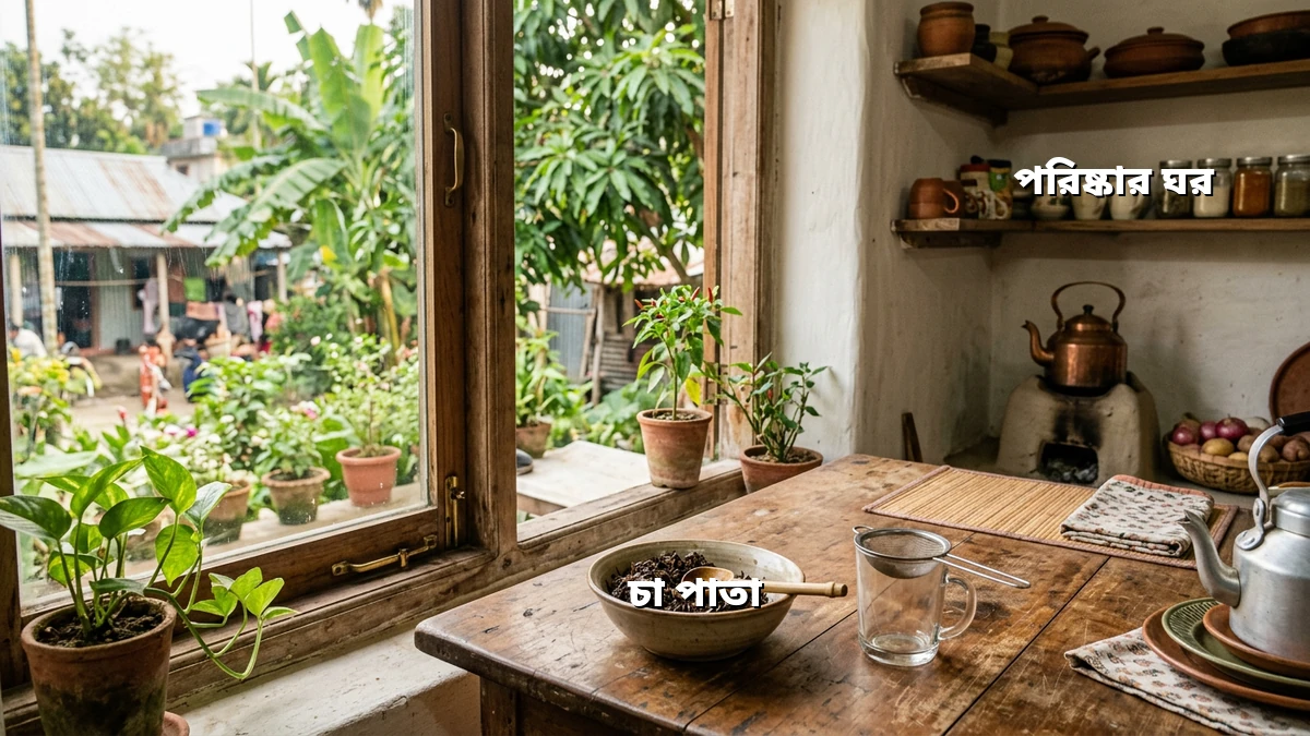 চা পাতা দিয়ে কম খরচে ঘর পরিষ্কারের উপায়