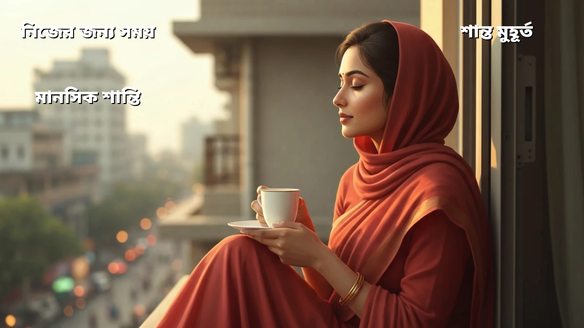 ব্যস্ত গৃহিণীদের জন্য: ৫ মিনিটে নিজের জন্য সময় বের করার সহজ কৌশল, মানসিক চাপ কমান