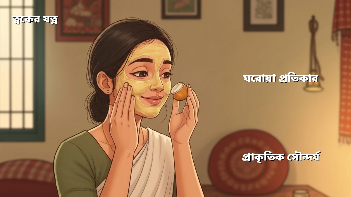 ব্যস্ত গৃহিণীদের জন্য কম খরচে সুন্দর ত্বক ও চুলের সহজ সমাধান