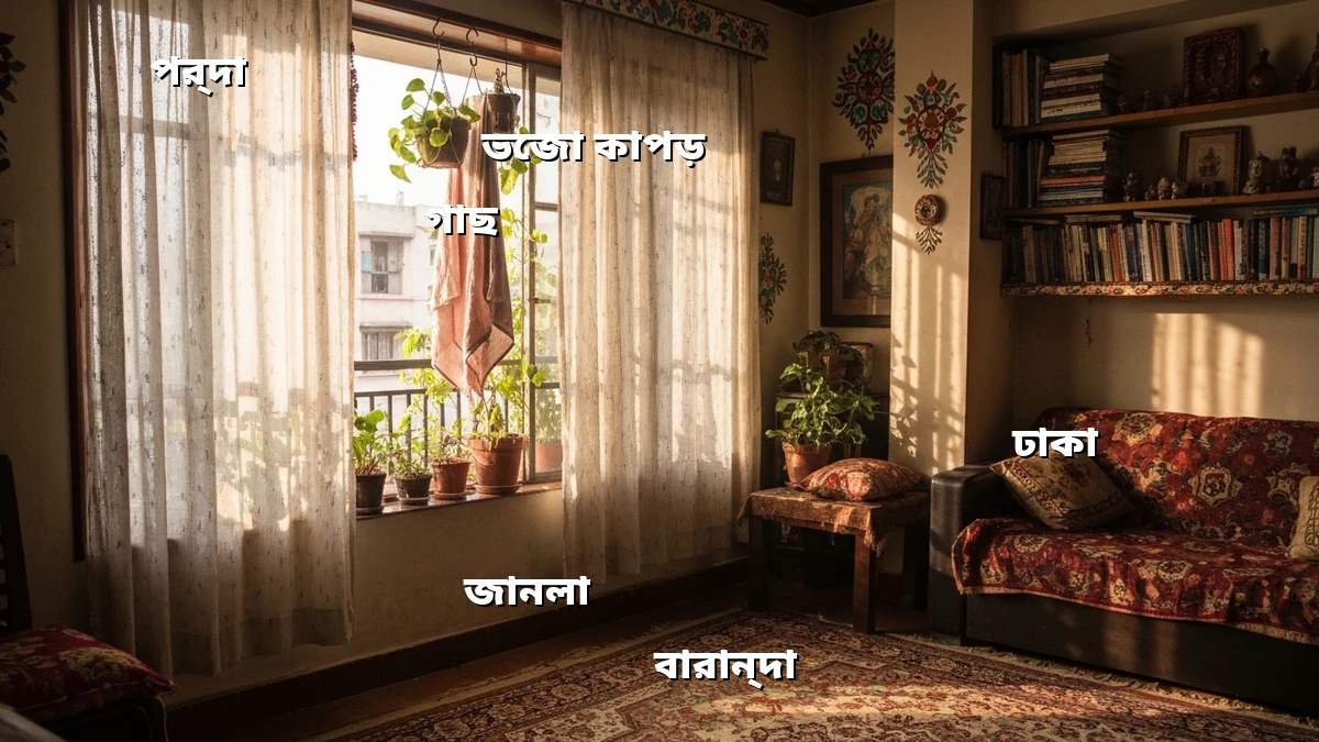 অল্প খরচে ঘর ঠান্ডা! ঢাকার গরমে কুলিং লাইফহ্যাক