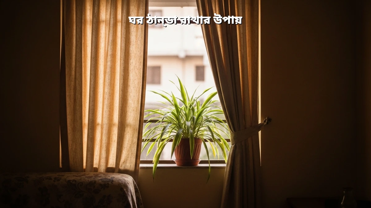 অল্প খরচে ঘর ঠান্ডা রাখার সহজ উপায়! গরমেও স্বস্তি