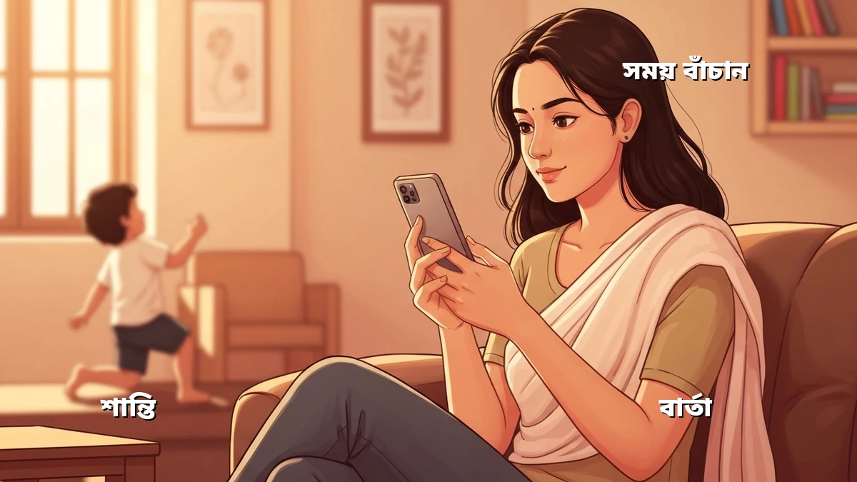 ব্যস্ত মানুষের জন্য: কম সময়ে স্মার্টফোনে বার্তার উত্তর দেওয়ার সহজ কৌশল