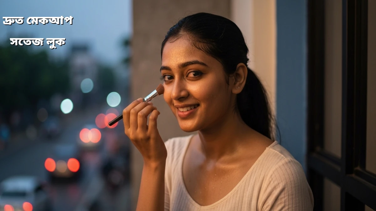 ব্যস্ত নারীদের জন্য: ৫ মিনিটে দ্রুত ও পরিপাটি মেকআপের সহজ কৌশল
