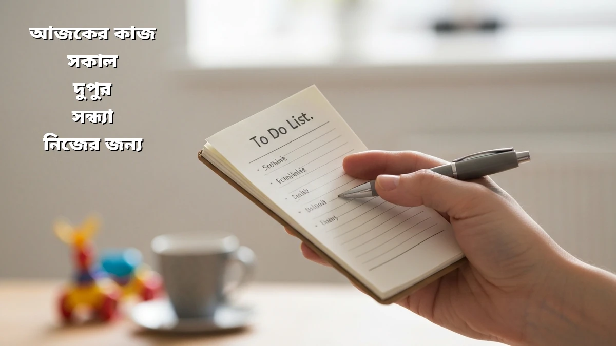 ব্যস্ত মানুষের জন্য! সহজ টু-ডু লিস্টে সময় বাঁচানোর কৌশল